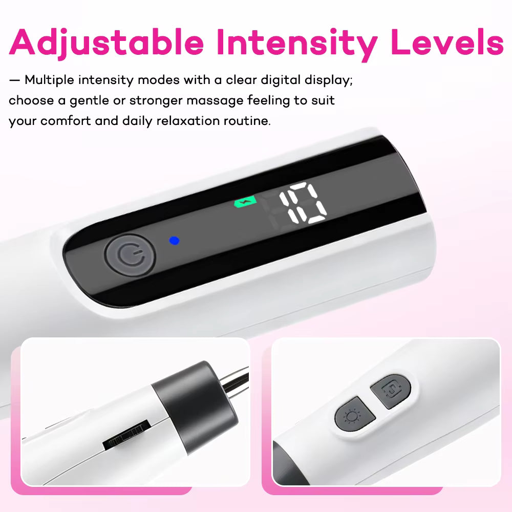 2-in-1 Cordless Hot & Cold Thermal Cube Massager with Semiconductor Tech
